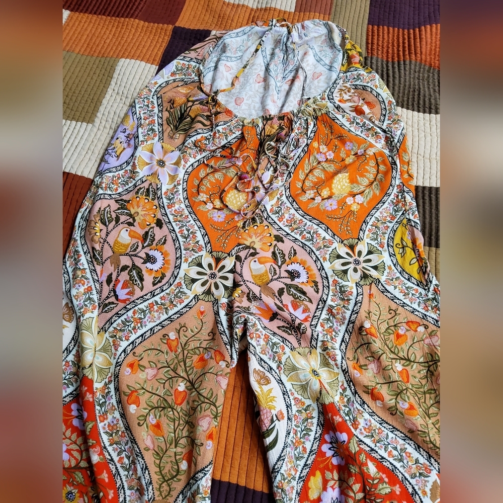 FARM Rio Halter Jumpsuit Size L - Picture 8 of 15